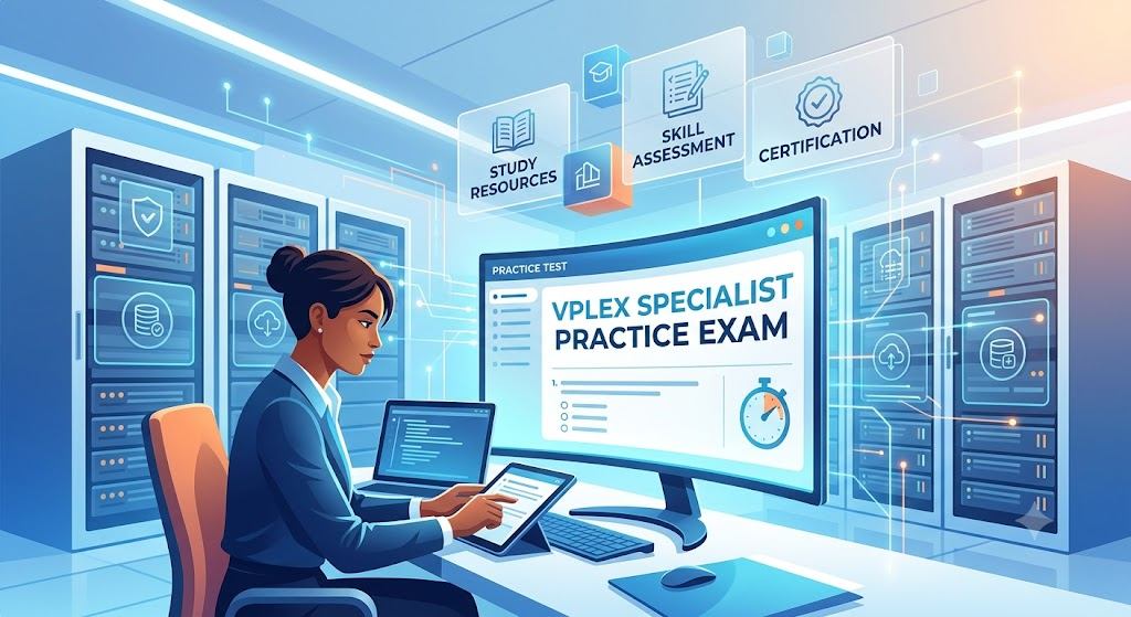 VPLEX Specialist Practice Exam Banner