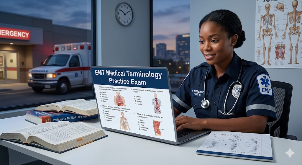 EMT Medical Terminology Practice Test Banner