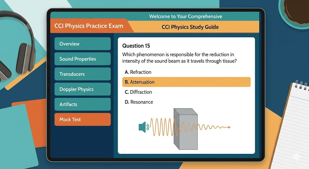 CCI Physics Practice Test Banner