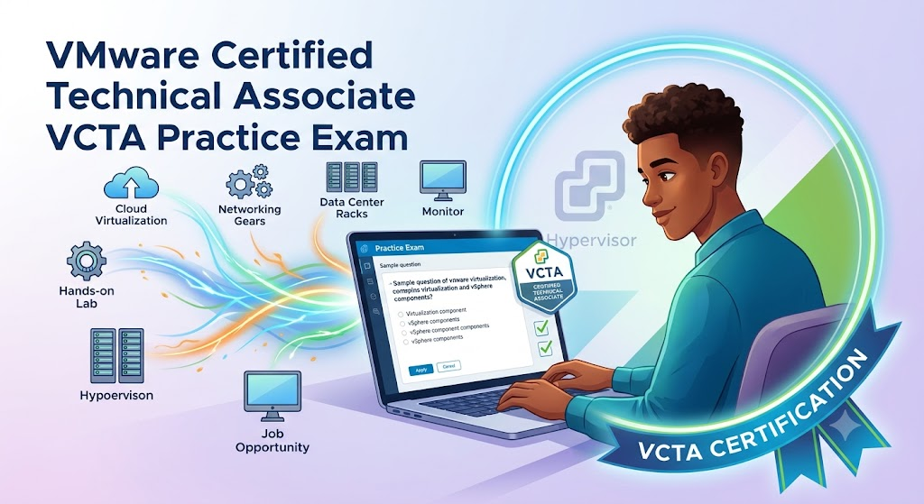 VMware Certified Technical Associate (VCTA) Practice Exam Banner