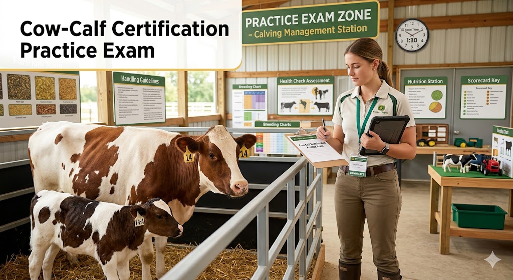 Cow-Calf Certification Practice Exam Banner