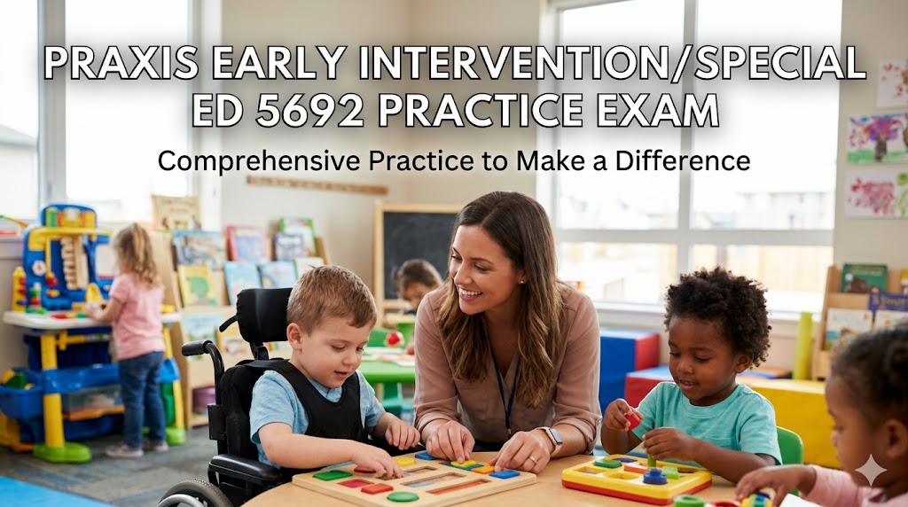 Praxis Special Education Early Childhood/Early Intervention (5692) Practice Test Banner