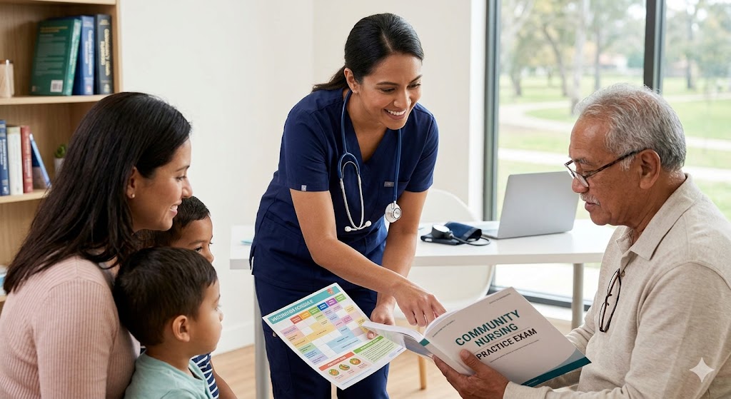 Community Health Nursing Practice Exam Banner