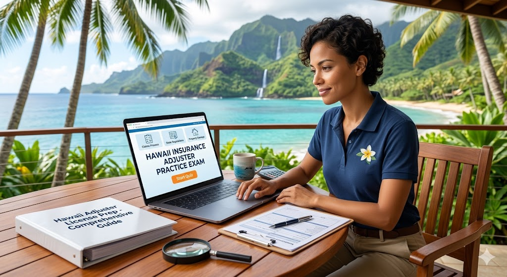 Hawaii Insurance Adjuster License Practice Exam Banner