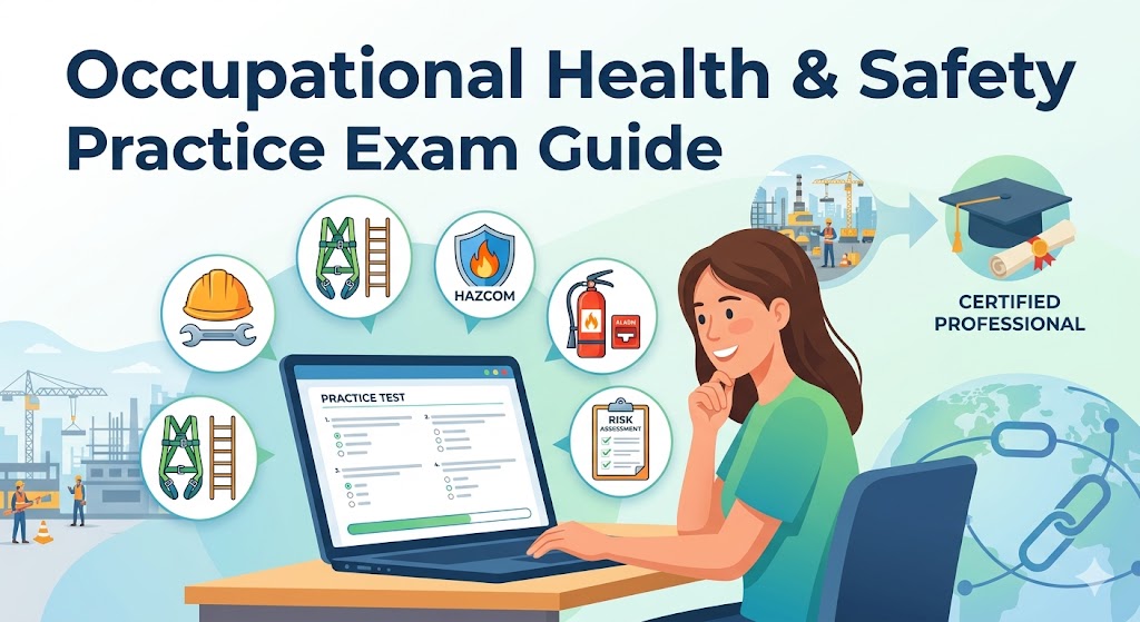 Occupational Health & Safety Practice Exam Guide Banner