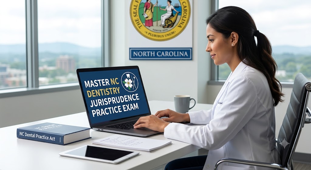 Master NC Dentistry Jurisprudence Practice Exam Banner