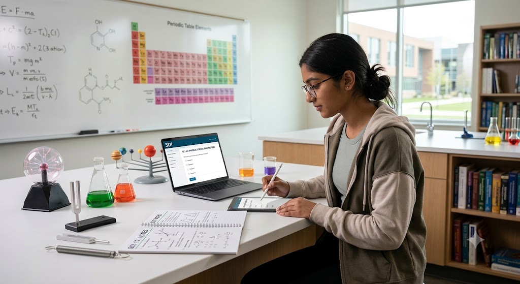 SDI Introduction to Physical Science (SC1-101) Practice Test Banner