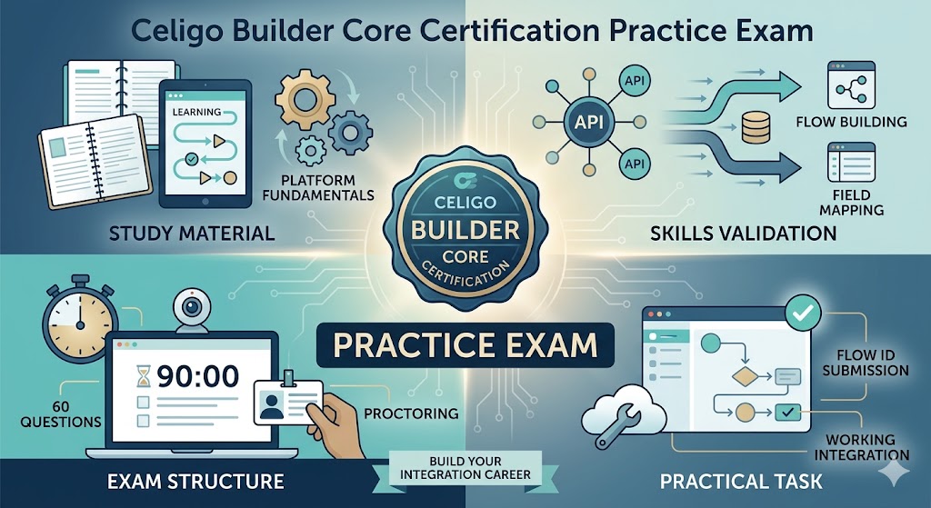 Celigo Builder Core Certification Practice Exam Banner