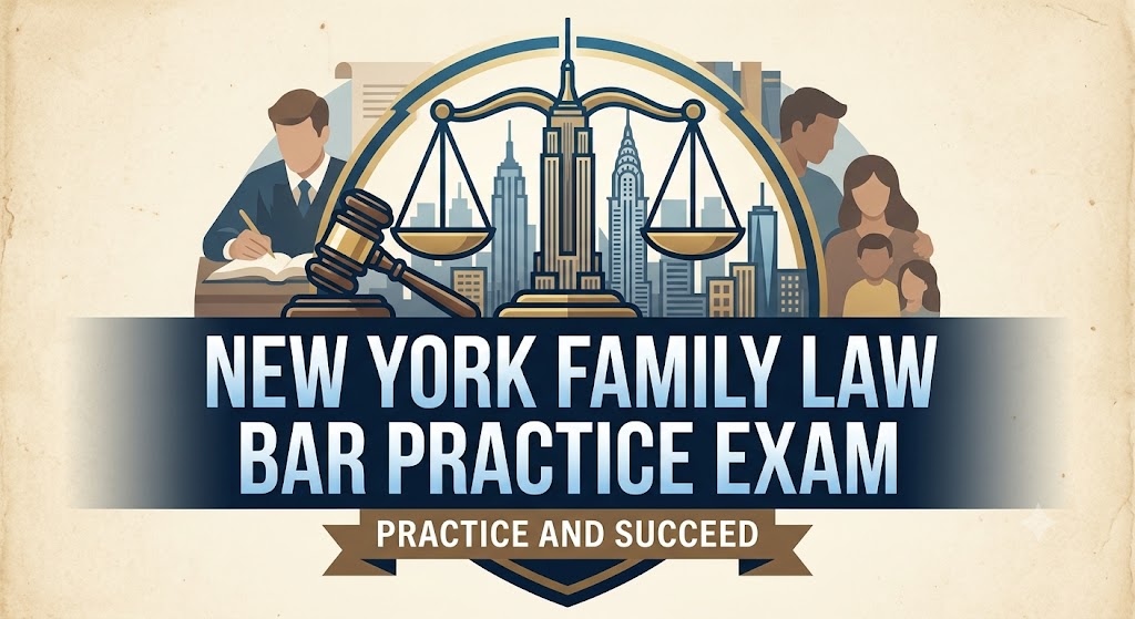 New York Family Law Bar Practice Exam Banner