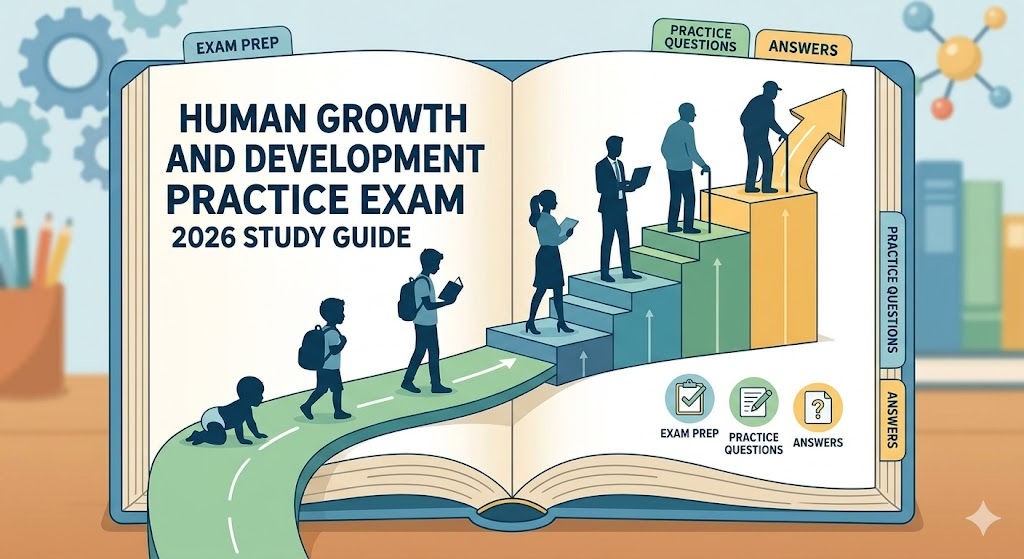 Human Growth and Development Practice Test 2026 | Exam Prep Questions and Answers Banner