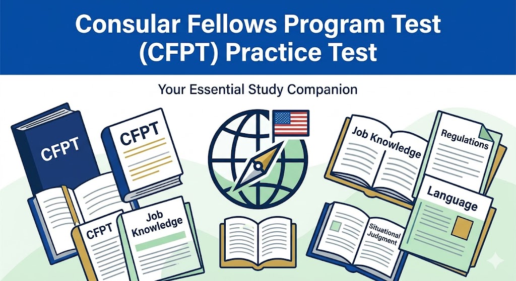 Consular Fellows Program Test (CFPT) Practice Test Banner