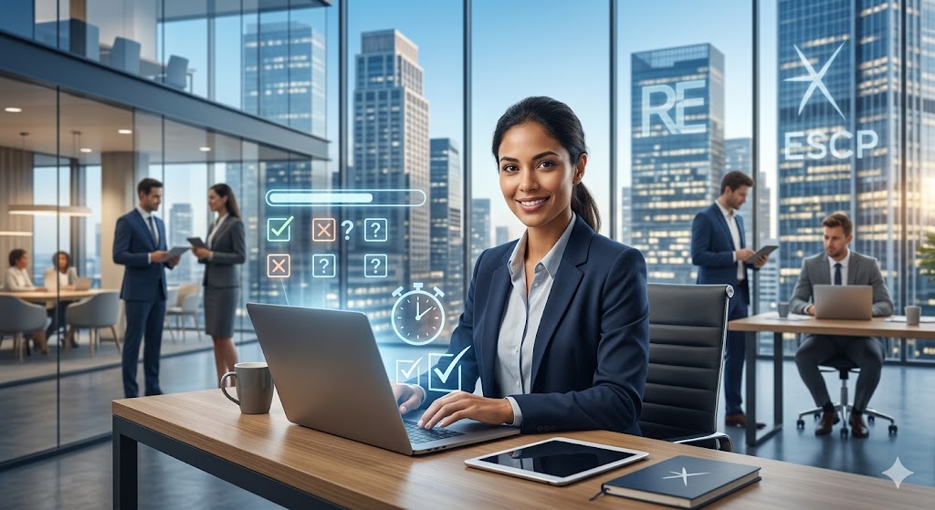 ESCP Real Estate (RE) Consulting Practice Exam Banner