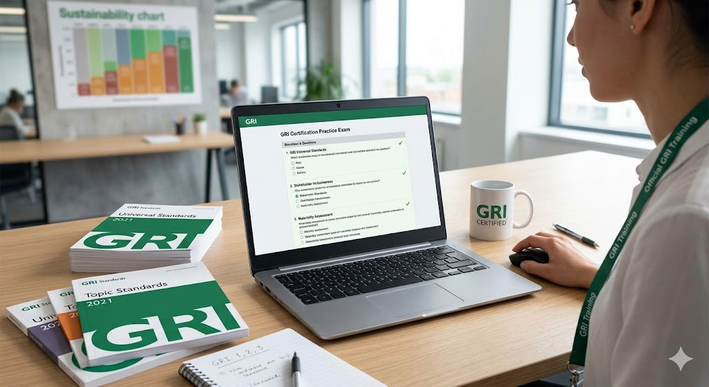 Global Reporting Initiative (GRI) Certification Practice Test Banner