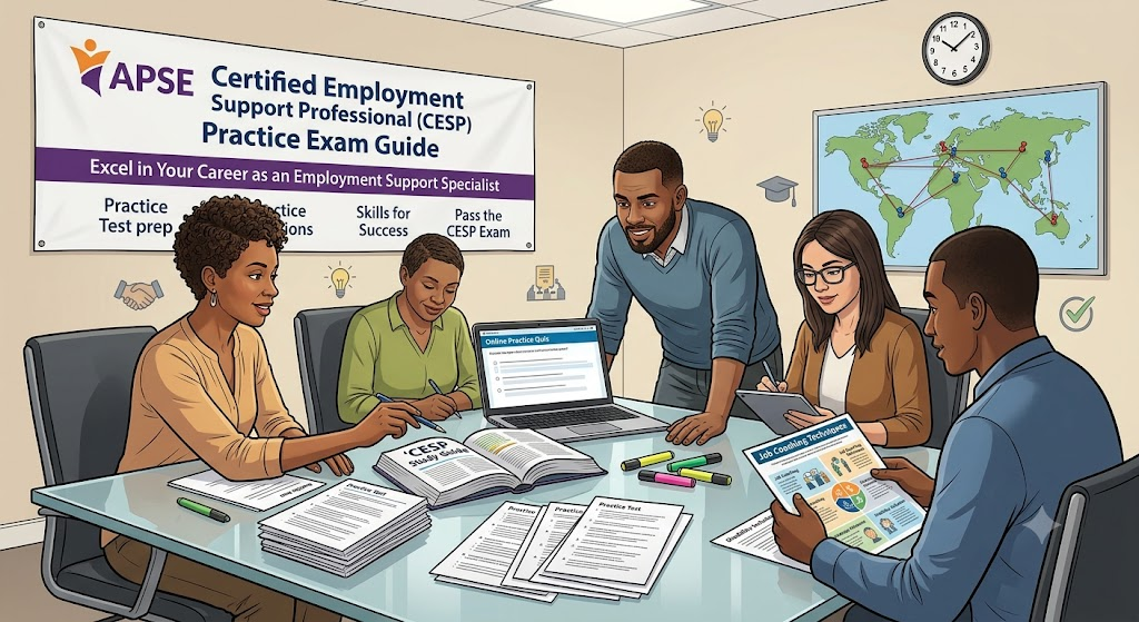 APSE Certified Employment Support Professional (CESP) Practice Exam Banner