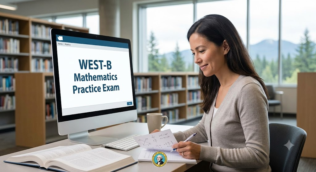 WEST–B Mathematics Practice Test Banner