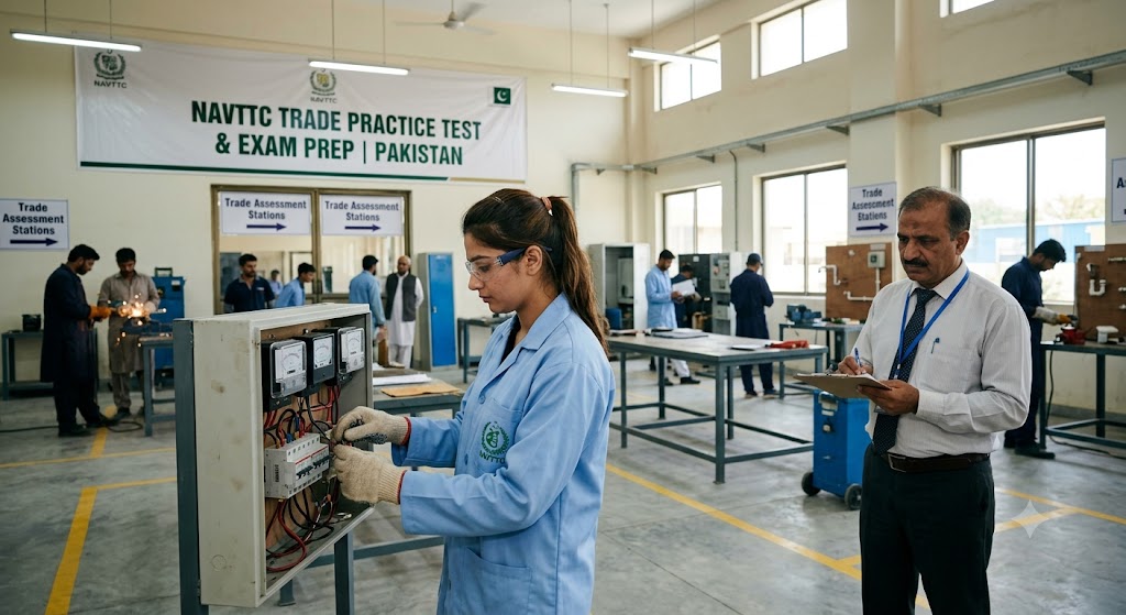Navttc Trade Practice Test & Exam Prep | Pakistan Banner