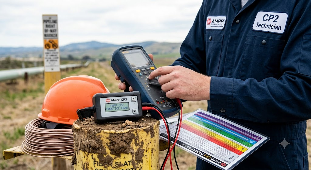 AMPP Cathodic Protection Technician (CP2) Practice Exam Banner