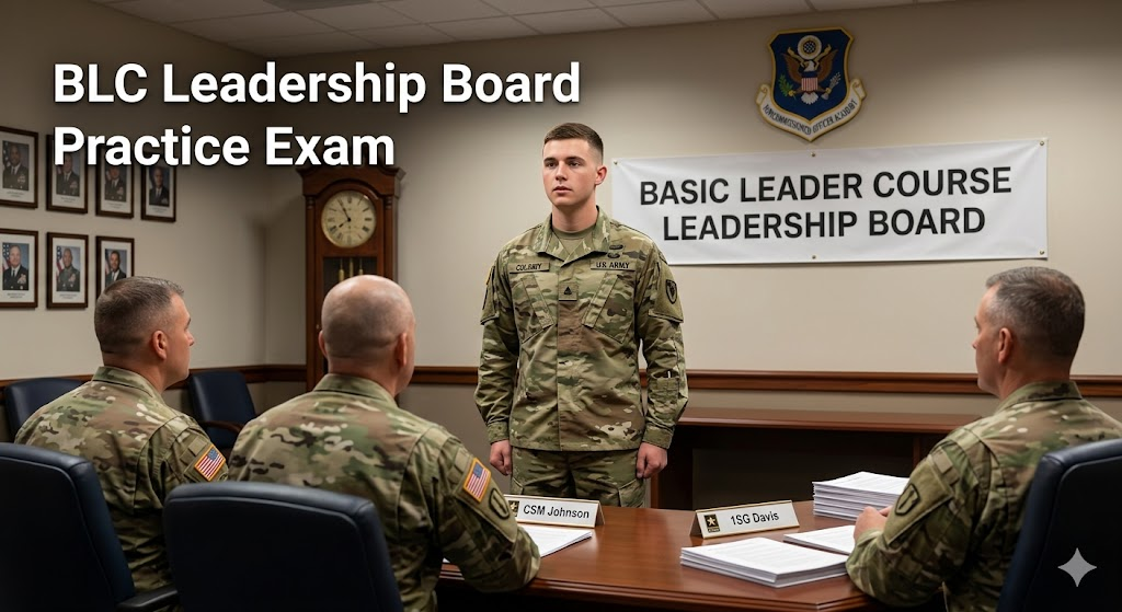 BLC Leadership Board Practice Test Banner