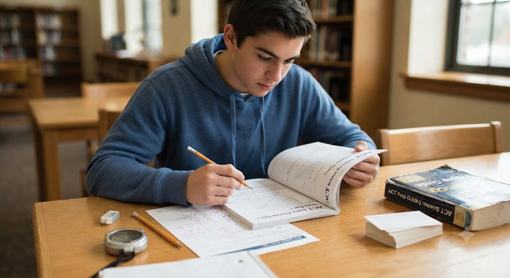 ACT Science Practice Test 1 (40 questions) with Answers and Explanation Banner