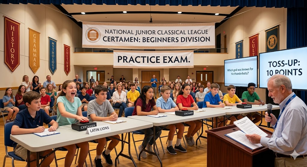 Certamen for Beginners Practice Exam Banner
