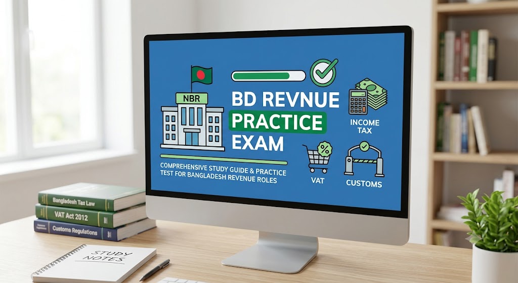 Revenue Practice Test & Exam Prep | Bangladesh Banner