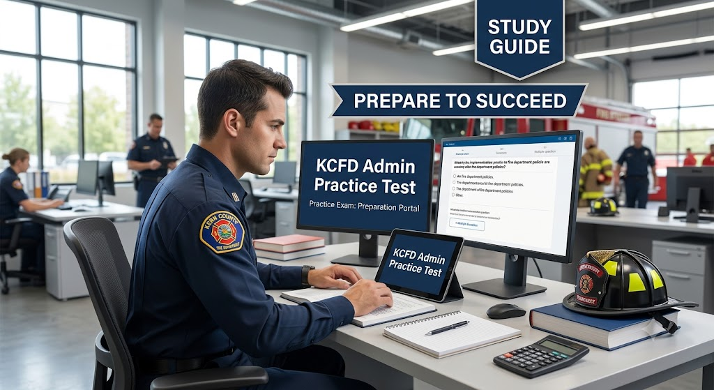 Kern County Fire Department (KCFD) Admin Practice Test Banner
