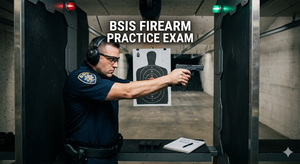 BSIS Firearm Practice Exam Banner