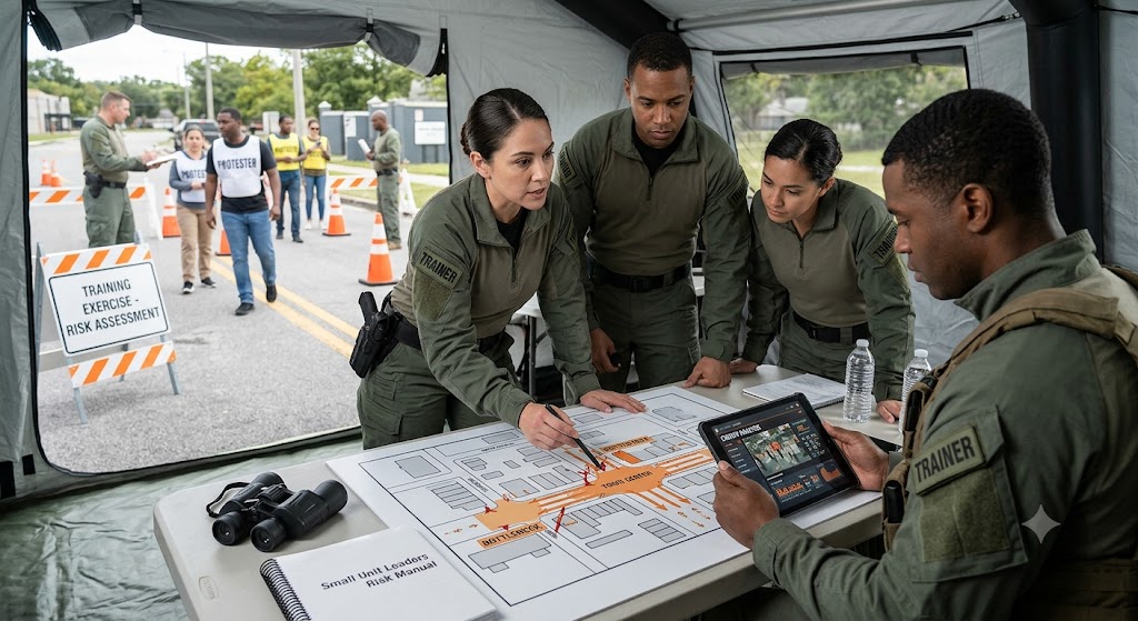Risk Management Protest for Small Unit Leaders Practice Test Banner