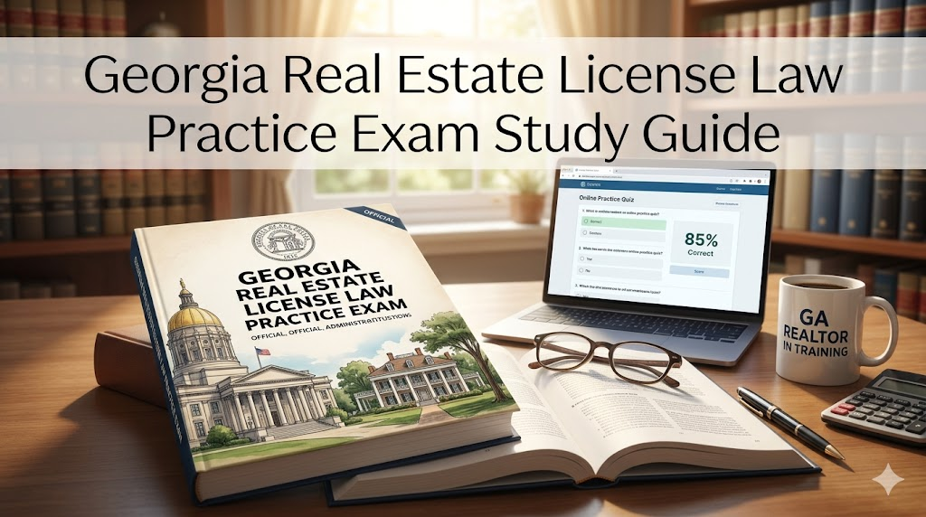 Georgia Real Estate License Law Practice Exam Banner