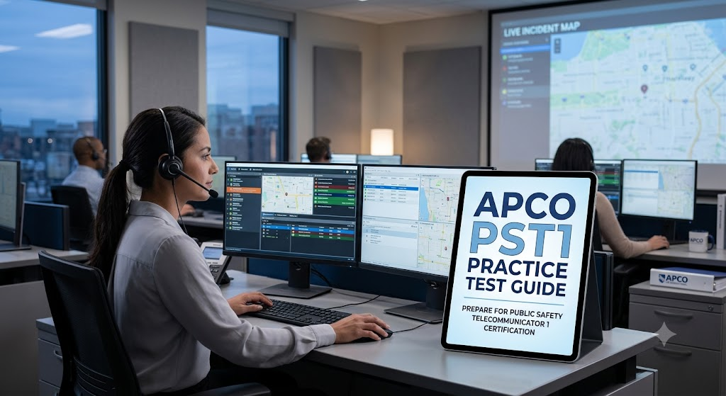 APCO Public Safety Telecommunicator 1 Practice Test Banner