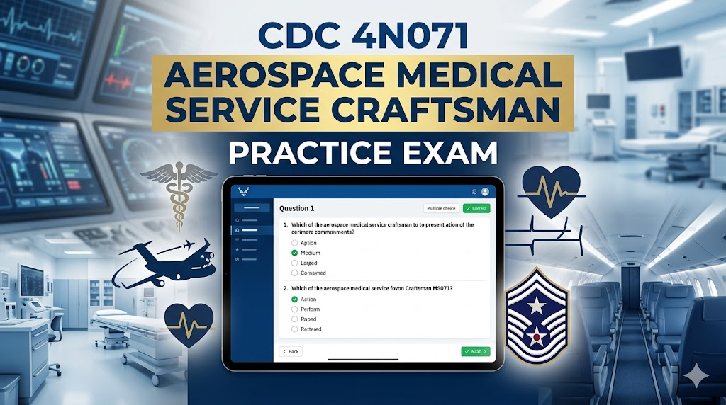 CDC 4N071 Aerospace Medical Service Craftsman Practice Test Banner