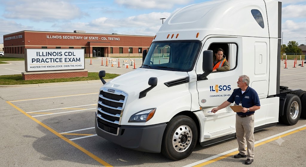 Illinois CDL Practice Test Banner