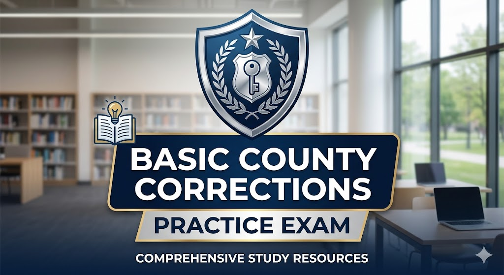 Basic County Corrections Practice Exam Banner