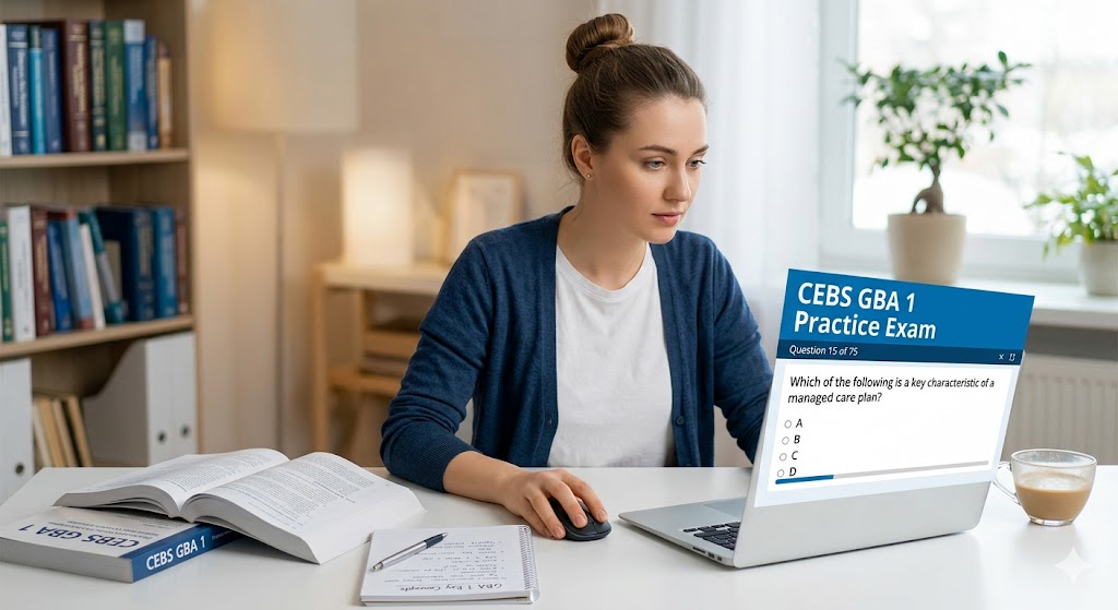 Certified Employee Benefit Specialist (CEBS) Group Benefits Associate (GBA) 1 Practice Exam Banner