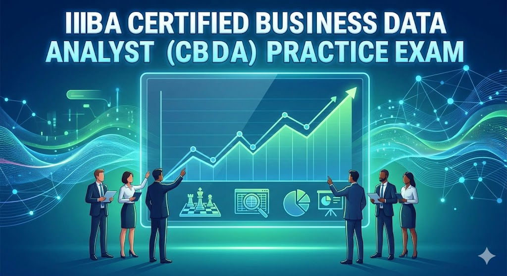 IIBA Certified Business Data Analyst (CBDA) Practice Test Banner