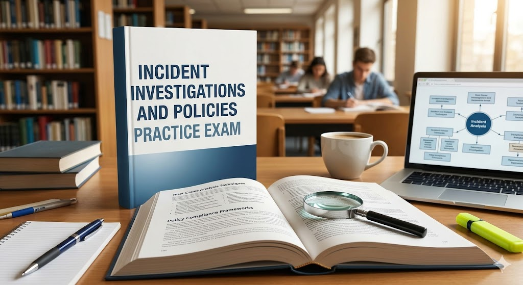 Incident Investigations, Policies, and Analysis Practice Test Banner