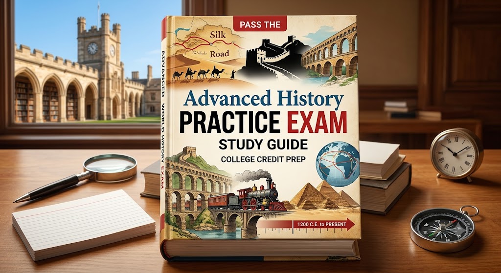 Advanced World History Practice Exam Banner