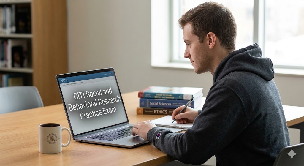Collaborative Institutional Training Initiative (CITI) Social and Behavioral Research Practice Exam Banner