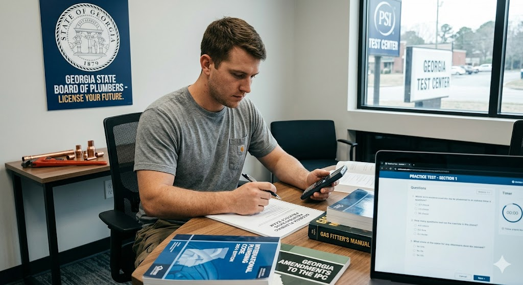Georgia Plumbing Practice Exam Banner