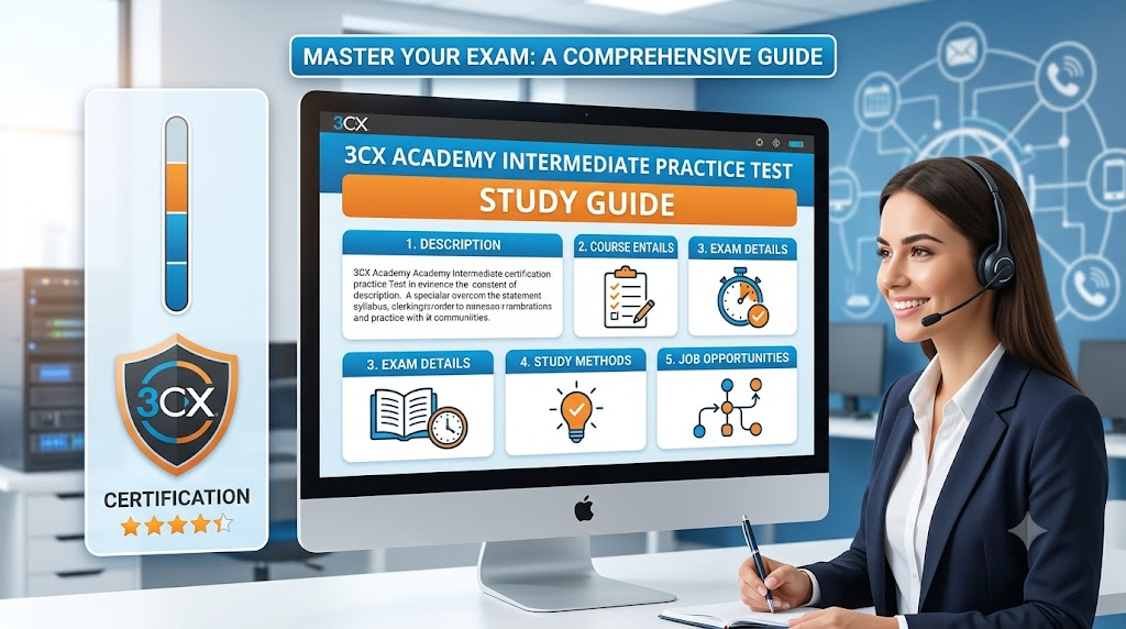 3CX Academy Intermediate Certification Practice Test Banner