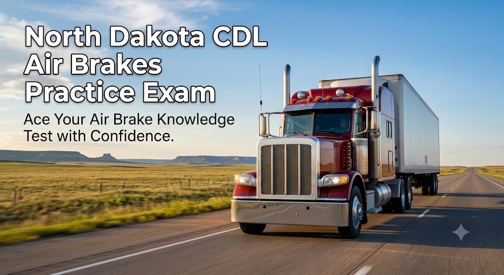 Oklahoma CDL Air Brakes Practice Test Banner