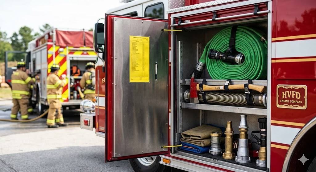 HVFD Engine Company Equipment Practice Test Banner