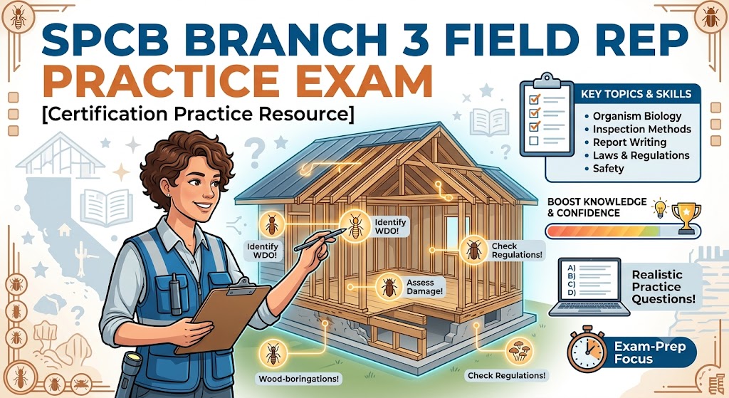 SPCB Branch 3 Field Representative Practice Exam Banner