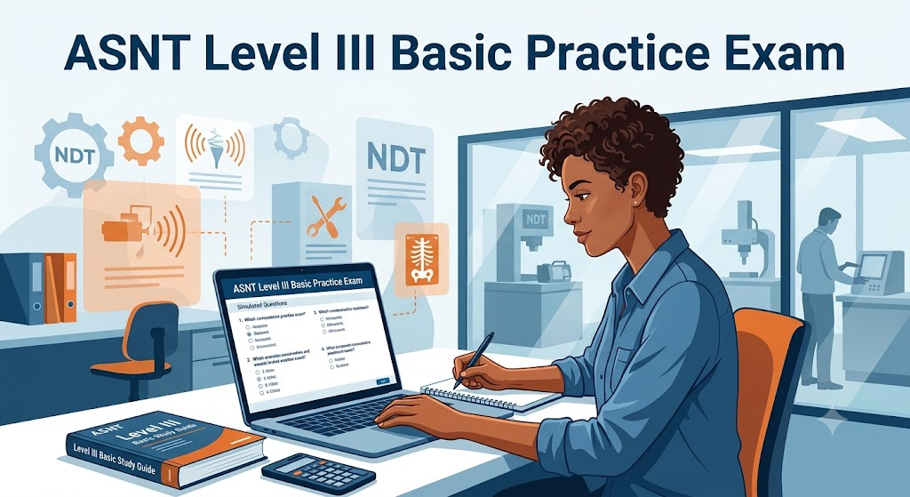 ASNT Level III Basic Practice Exam Banner