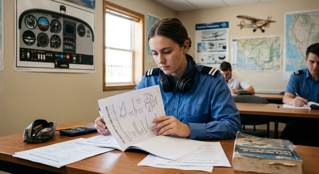 Pre-Solo Written Practice Exam Banner