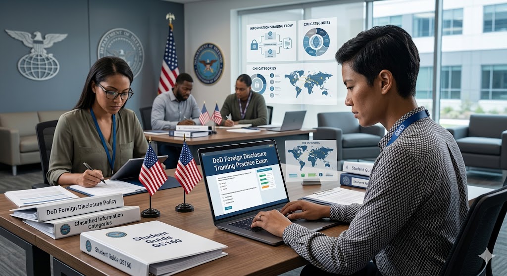 DoD Foreign Disclosure Training Practice Test Banner