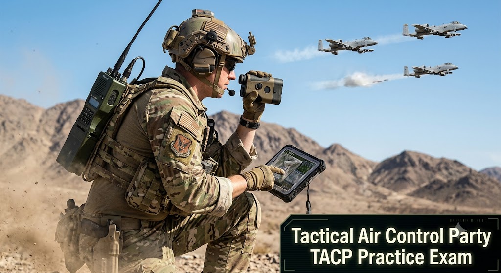 Tactical Air Control Party (TACP) Practice Test Banner