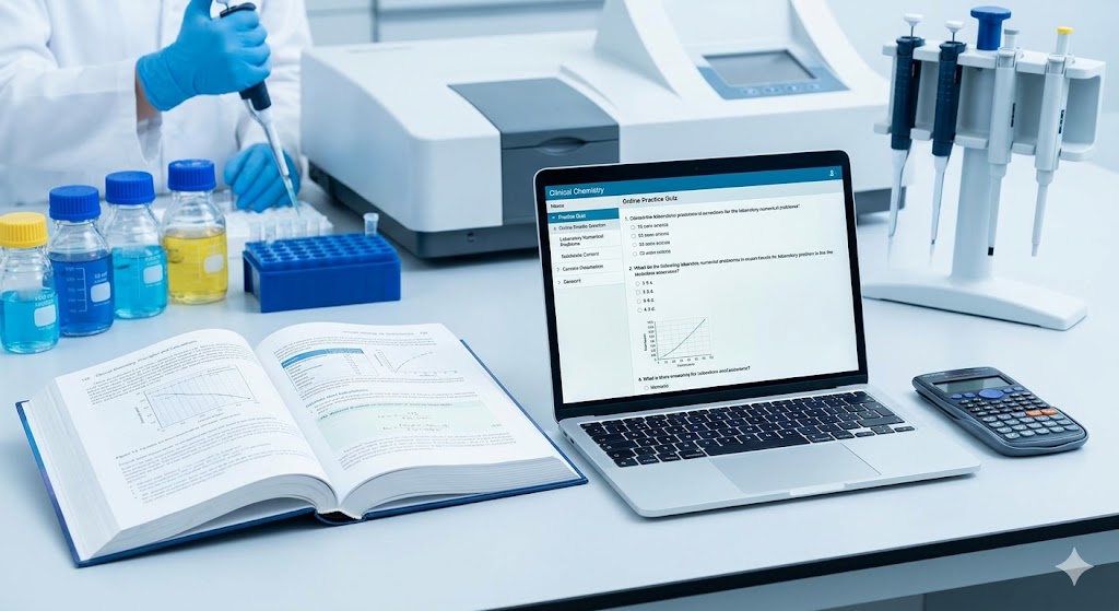 Clinical Chemistry Numericals Practice Test Banner
