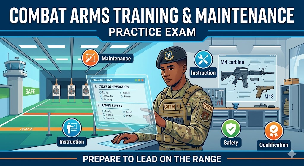 Combat Arms Training and Maintenance (CATM) CDC Practice Exam Banner