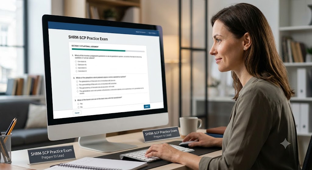 SHRM SCP Practice Test Questions Banner